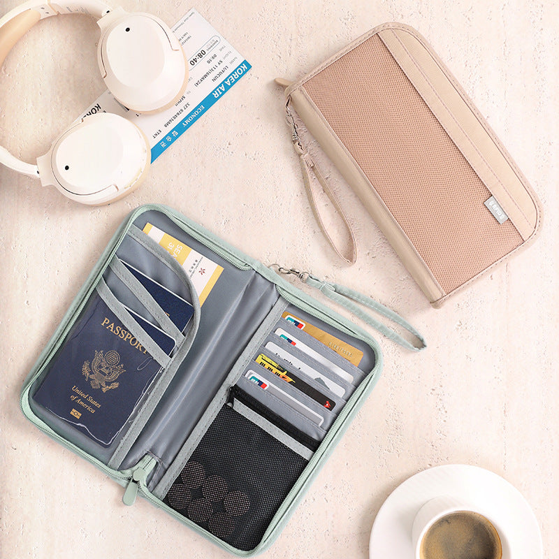 RFID Blocking Travel Wallet Bowlift