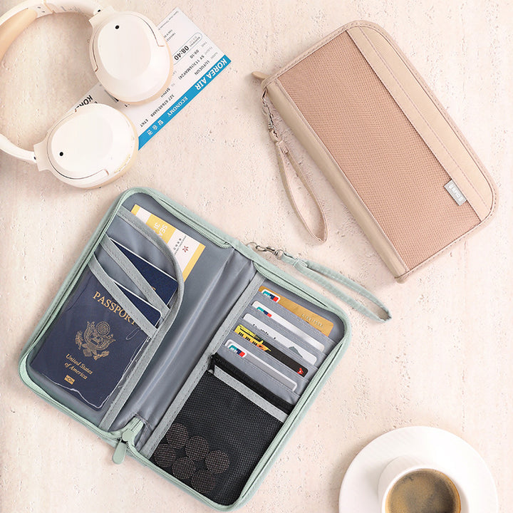 RFID Blocking Travel Wallet Bowlift