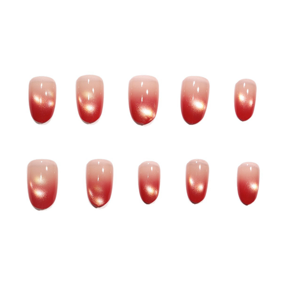 Ombre Gradient Press-On Nail Tips Bowlift
