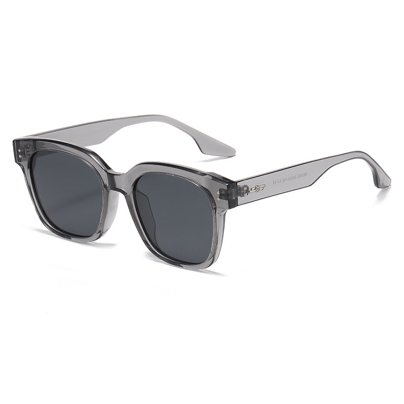 Oversized Geometric Frame Eyeglasses