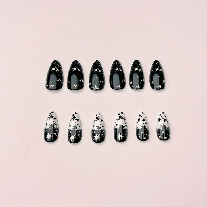 Starry Night Art Nail Wraps Bowlift