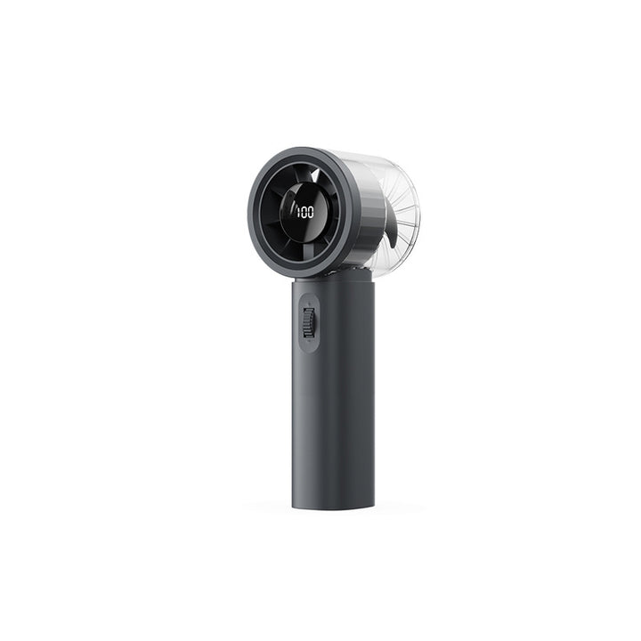 Ladies portable battery fan with digital control Bowlift