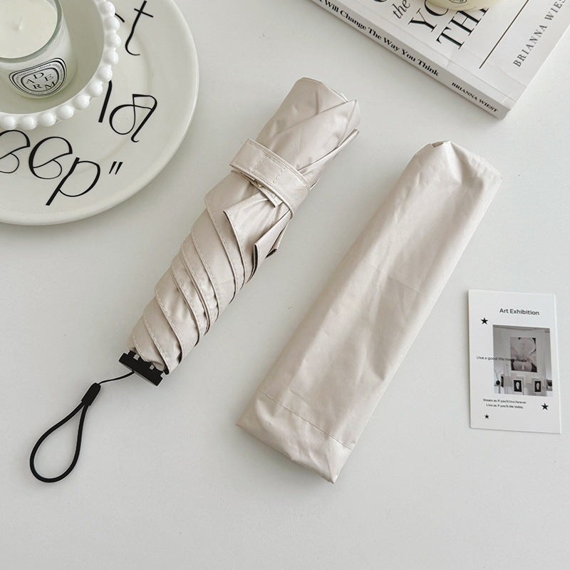 Women portable folding umbrella with wind-resistant mechanism Bowlift