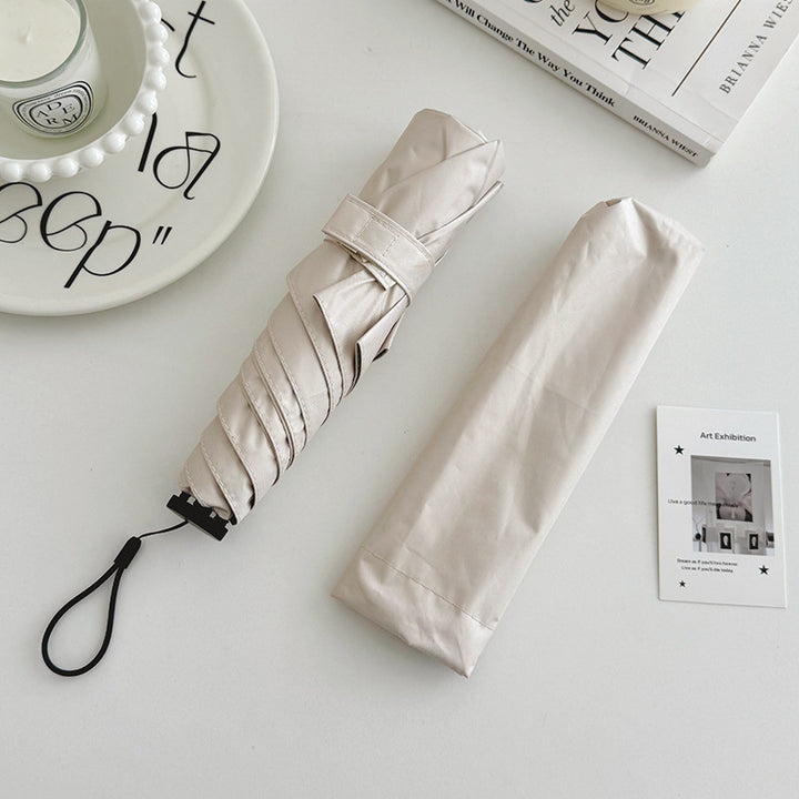 Women portable folding umbrella with wind-resistant mechanism Bowlift