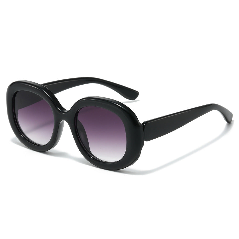 Fashion-Forward Retro-Inspired Round Sunglasses Bowlift