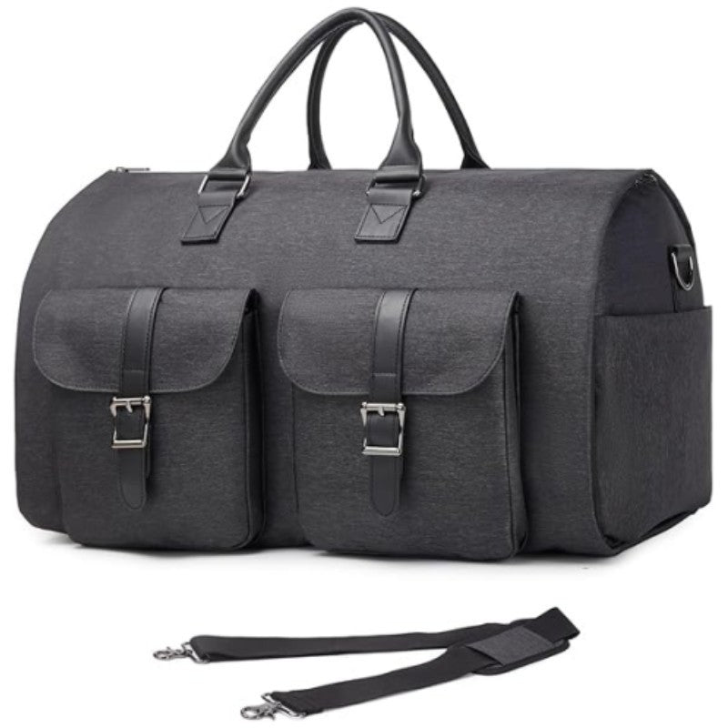 Elegant Travel Bag in Vintage Look with Multiple Pockets Bowlift