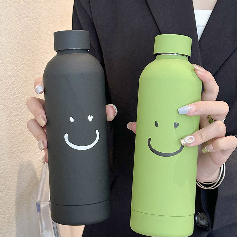 Women's insulated bottle with innovative smiley design Bowlift