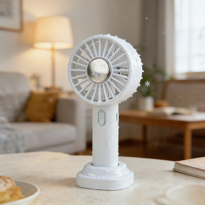 Women’s portable cooling fan with water mist Bowlift