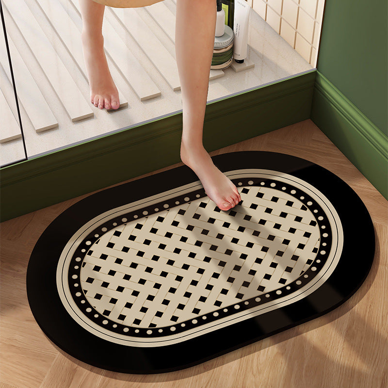 Decorative Bath Mat Bowlift
