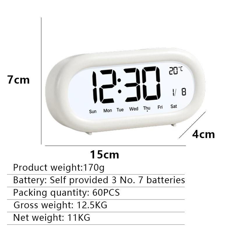 Digital Alarm Clock Bowlift
