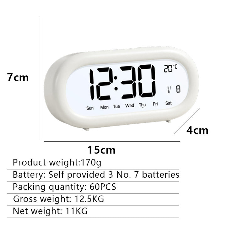 Digital Alarm Clock Bowlift