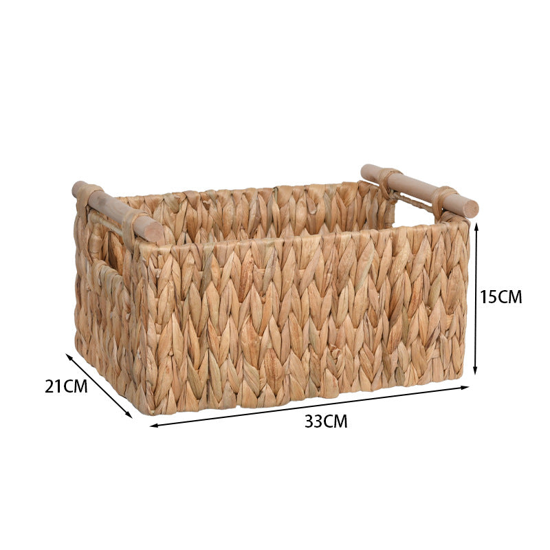 Versatile Natural Fiber Storage Organizer Bowlift