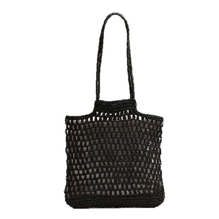Handmade net tote bag made of natural material Bowlift