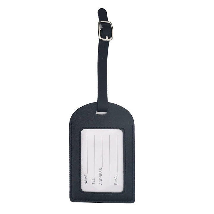Premium Leather Luggage Tag Bowlift