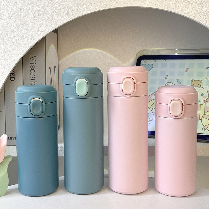 Ladies Insulated Drinking Bottle with Integrated Safety Closure Bowlift