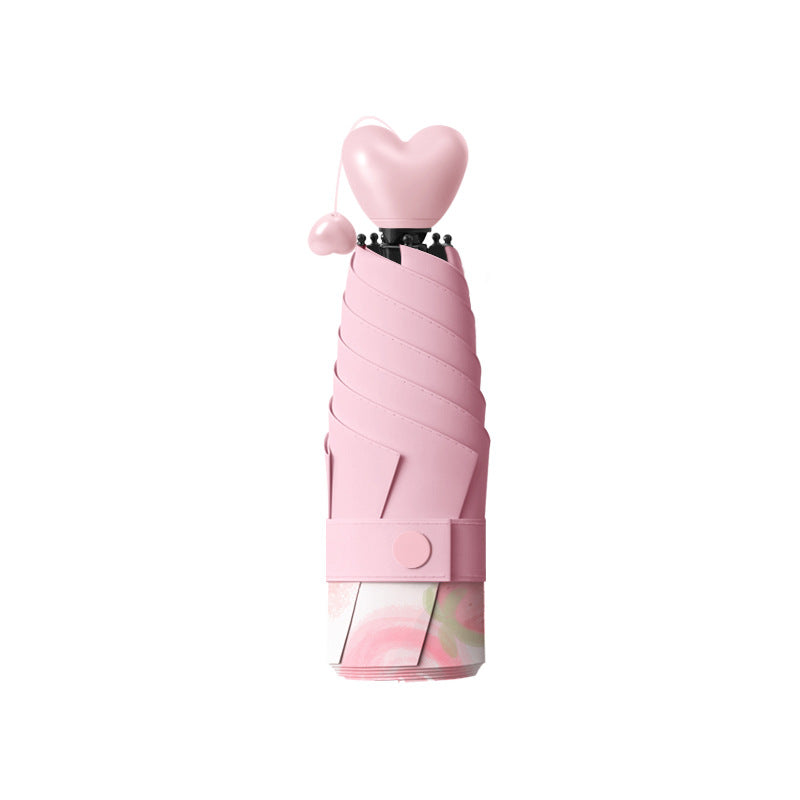 Women's Folding Umbrella with Fruity Design Bowlift