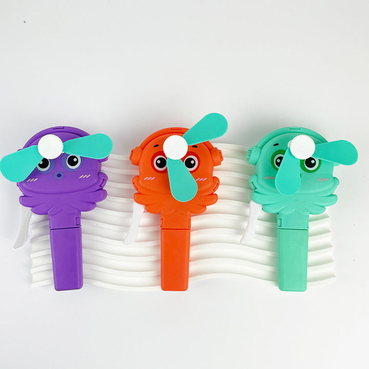 Women's Handheld Fan in Animal Design Bowlift