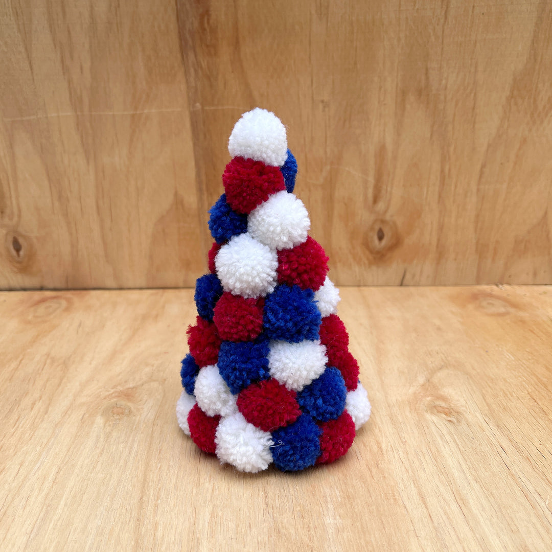 Unisex nan handcrafted Pompon Christmas tree table decoration Bowlift