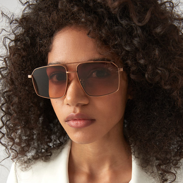 Women’s fashionable sunglasses in geometric design Bowlift
