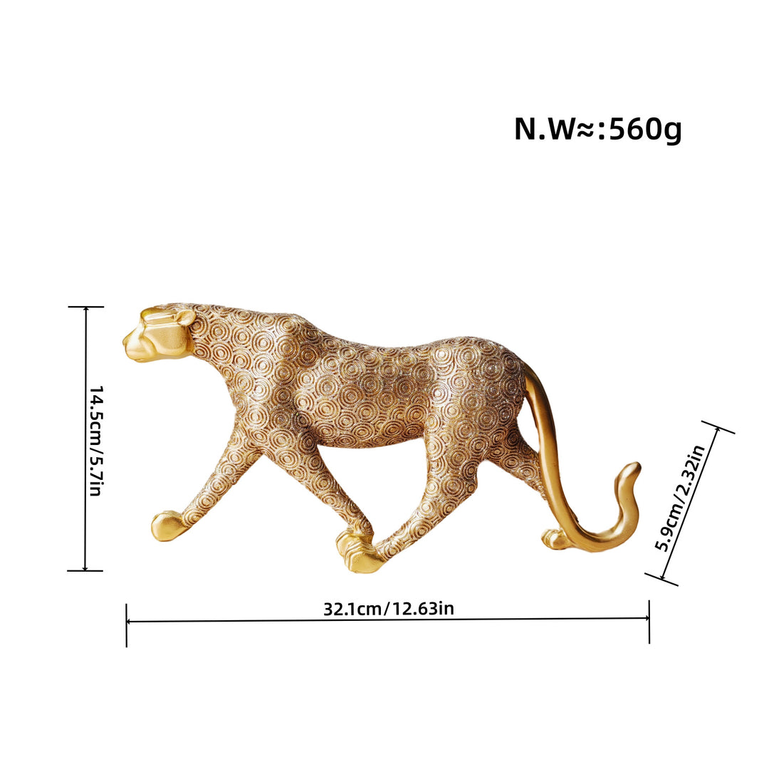 Artistic Decorative Wildcat Sculpture Bowlift