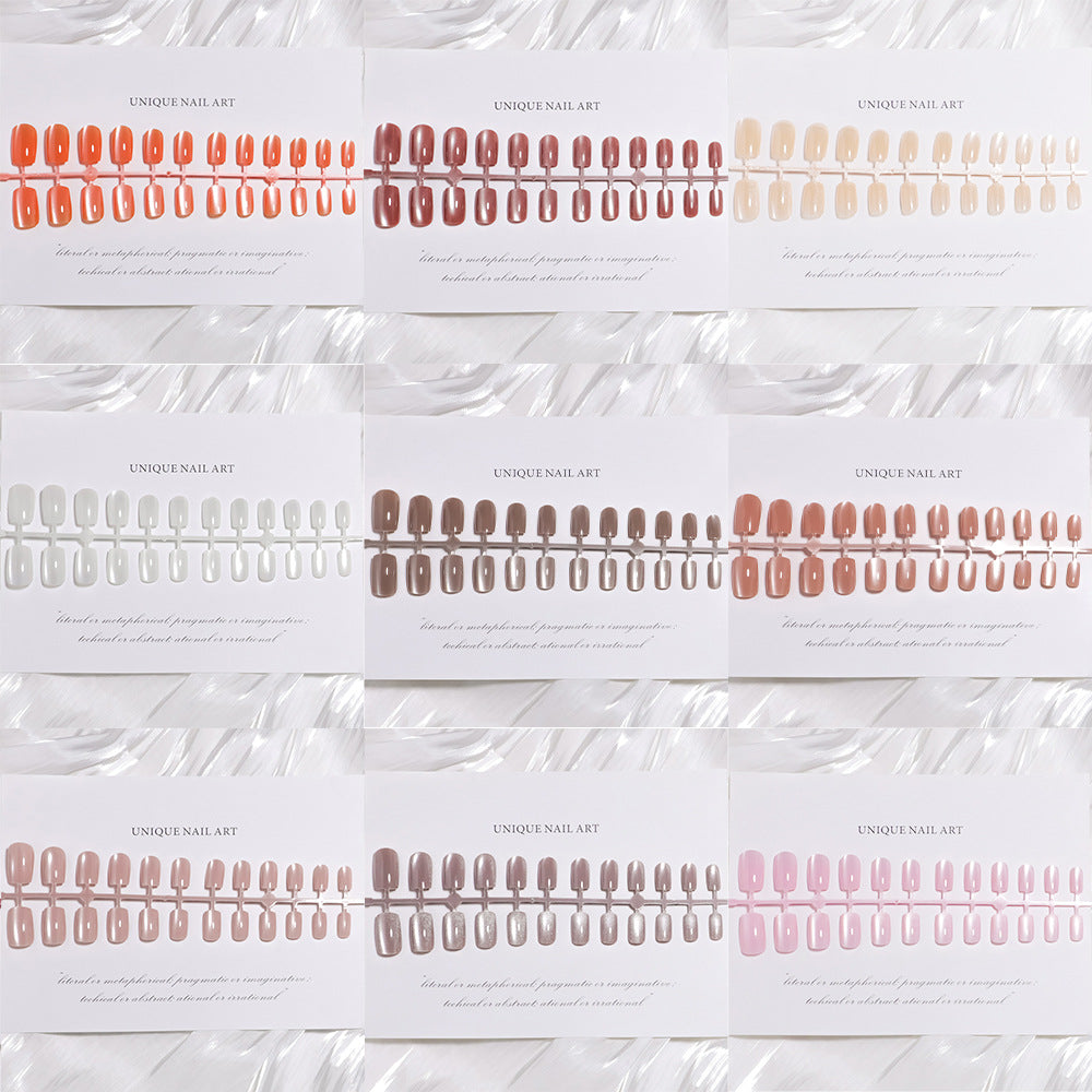 Unique Press-On Nail Art Set Bowlift