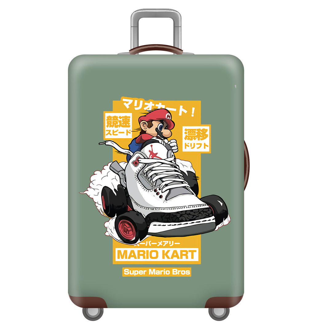 Unisex children's suitcase with reinforced hard shell, telescopic handle and Kuromi motif Bowlift