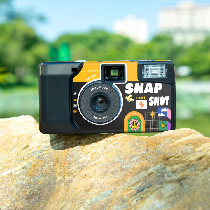 Snap-and-Shoot Disposable Camera Bowlift