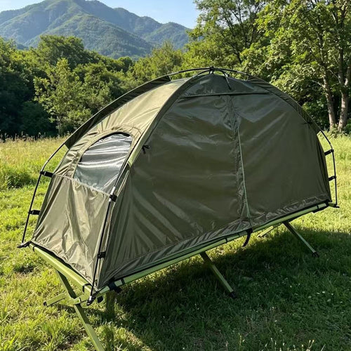 High-visibility camping tent Bowlift