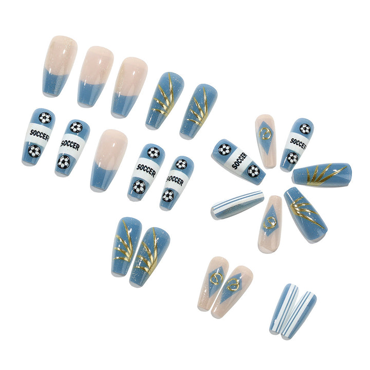 Football-Inspired Art Nails Bowlift