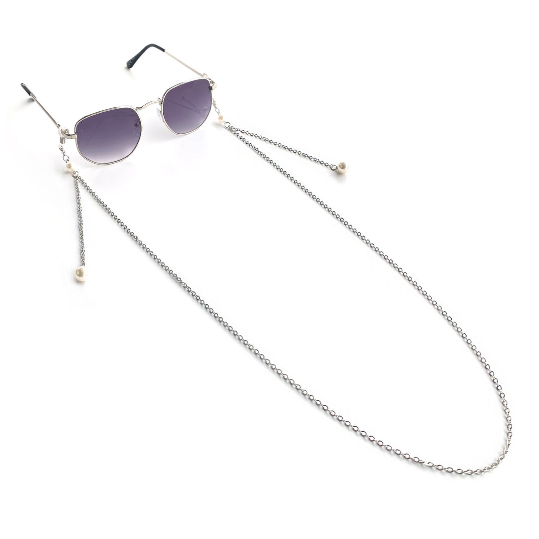 Elegant Pearl Accent Eyewear Chain Bowlift