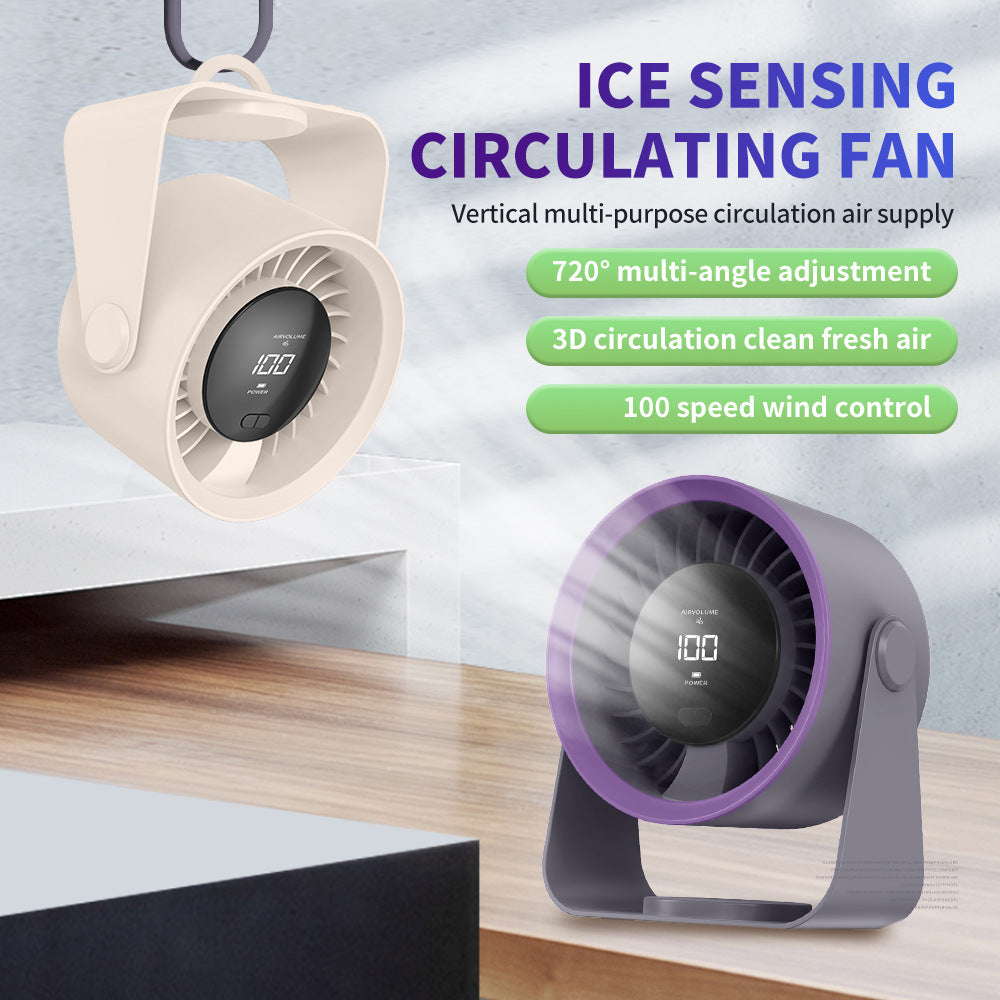 Unisex Portable Smart Air Circulator Bowlift