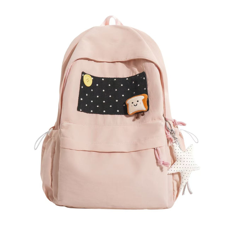 Backpack with Cute Design and Versatile Storage Compartments Bowlift