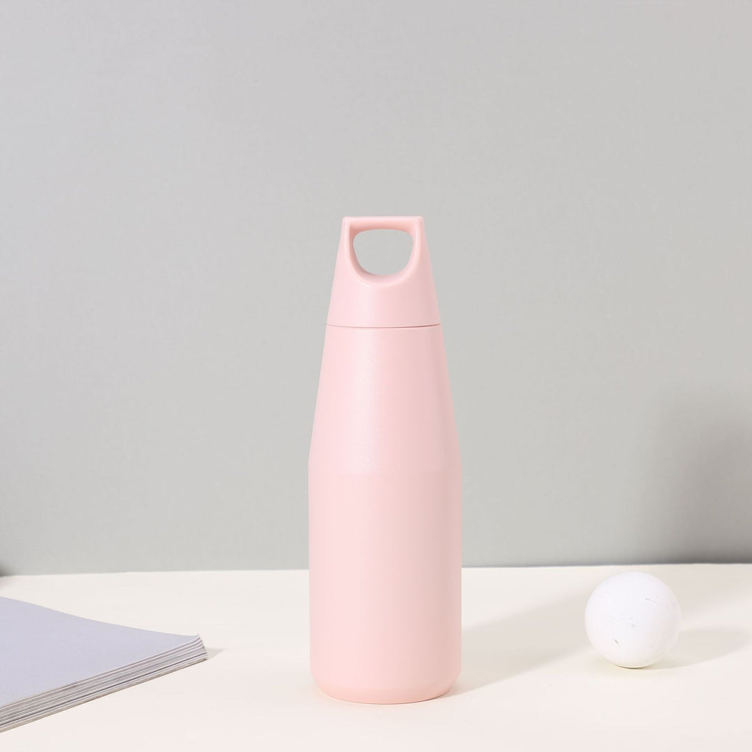 Women's stylish insulated bottle with ergonomic carrying handle Bowlift