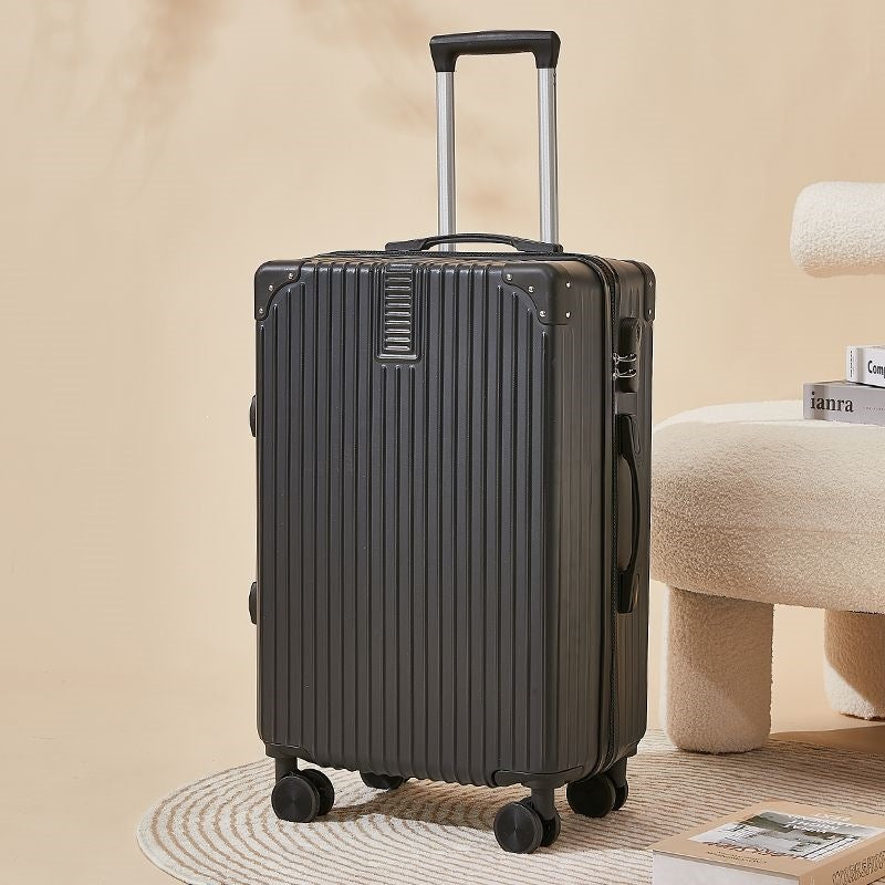 Hard-shell suitcase with double safety lock and flexible interior Bowlift