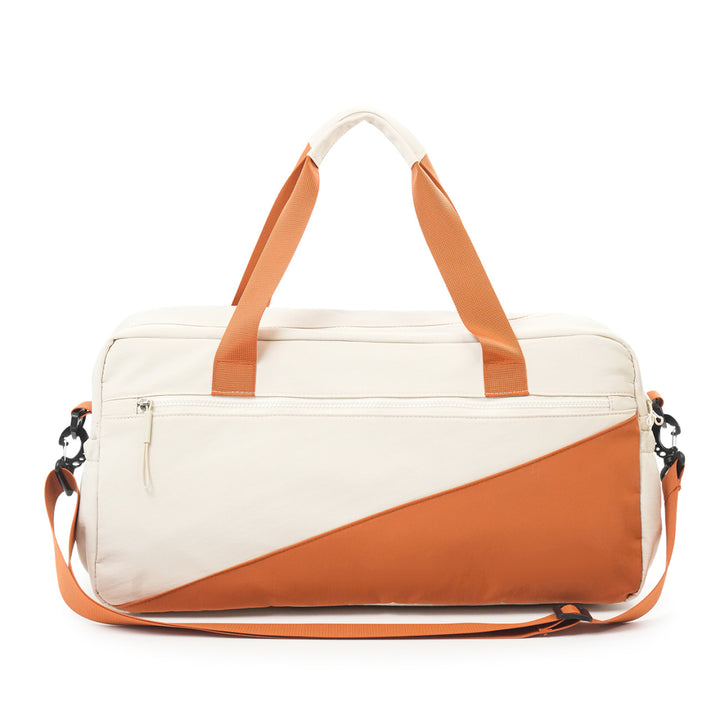 Sporty Duffel Bag With Ergonomic Shoulder Strap And Multiple Compartments Bowlift