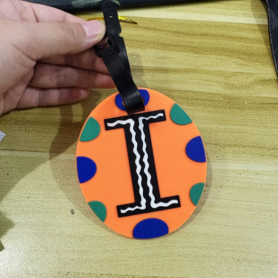 Playful Alphabet Luggage Tag Bowlift