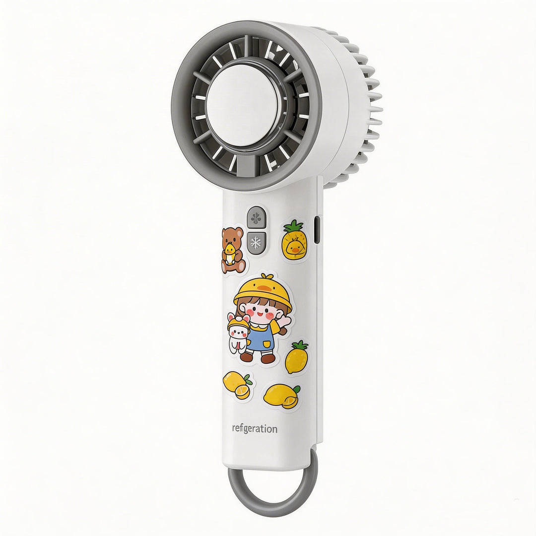 Ladies Portable Mini Fan with Child-Friendly Design Bowlift
