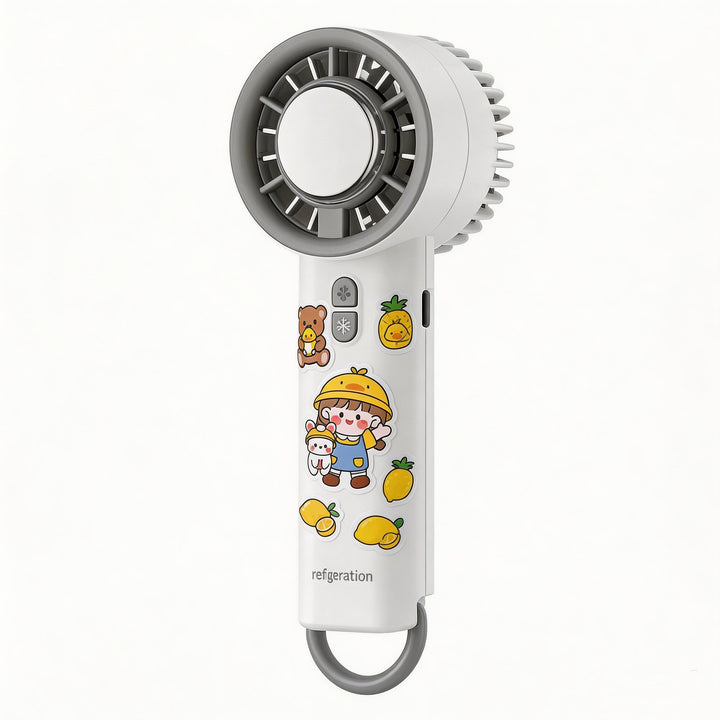 Ladies Portable Mini Fan with Child-Friendly Design Bowlift