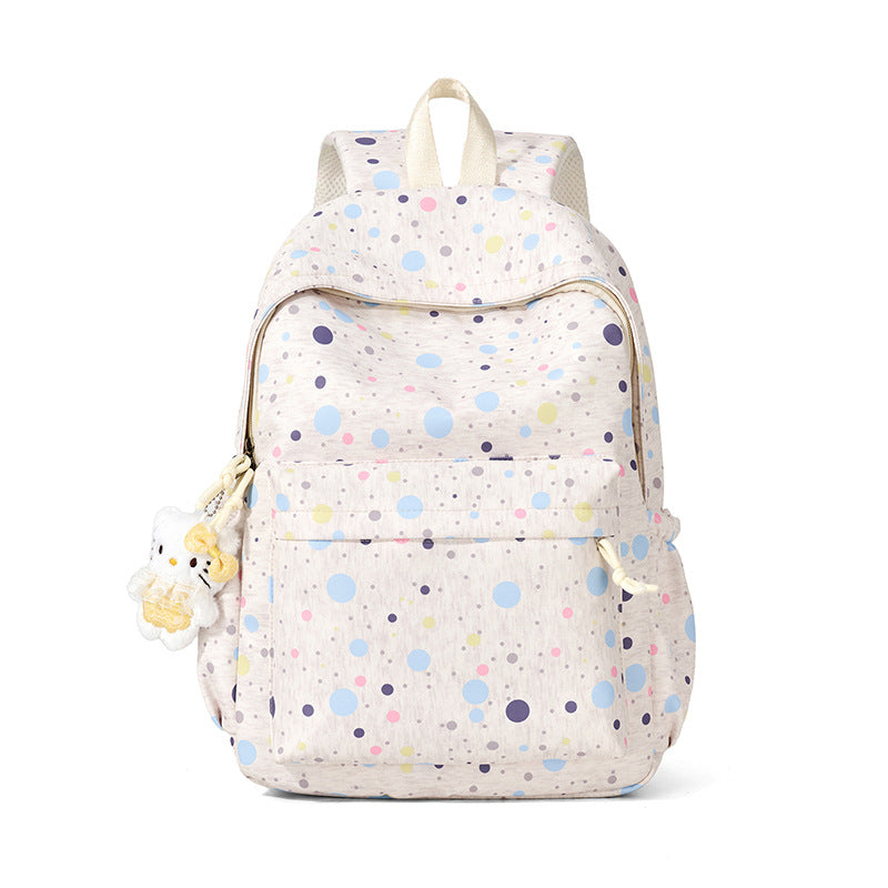 Backpack with Colorful Dots Bowlift
