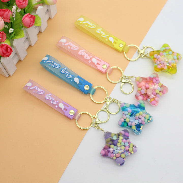 Unisex keychain with candy motif Bowlift