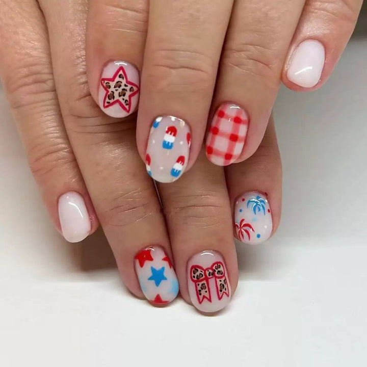 Creative Art Nails with Festive Designs Bowlift