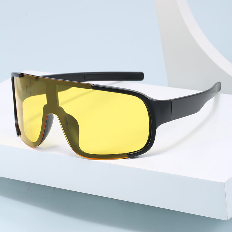 Women’s fashionable sports sunglasses with wide UV protection Bowlift