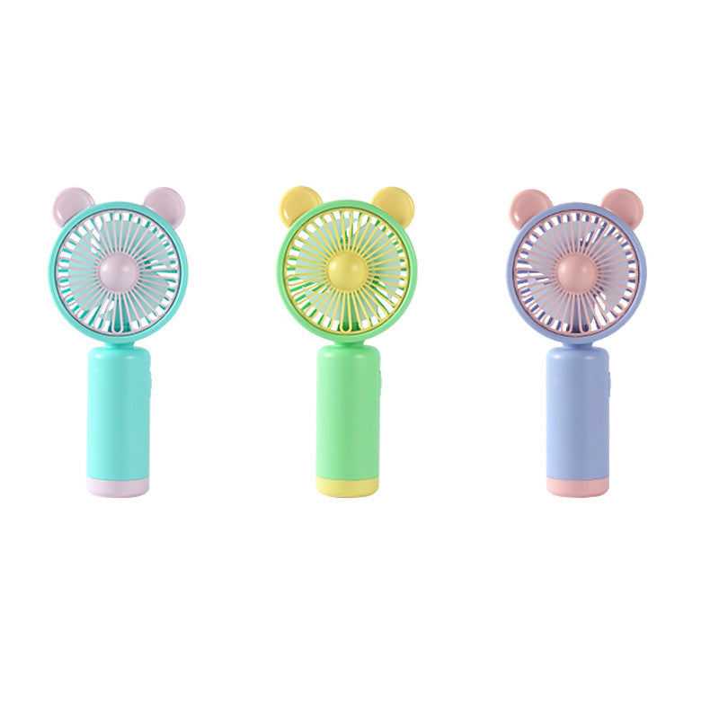 Cute Bunny Ears Handheld Fan Bowlift