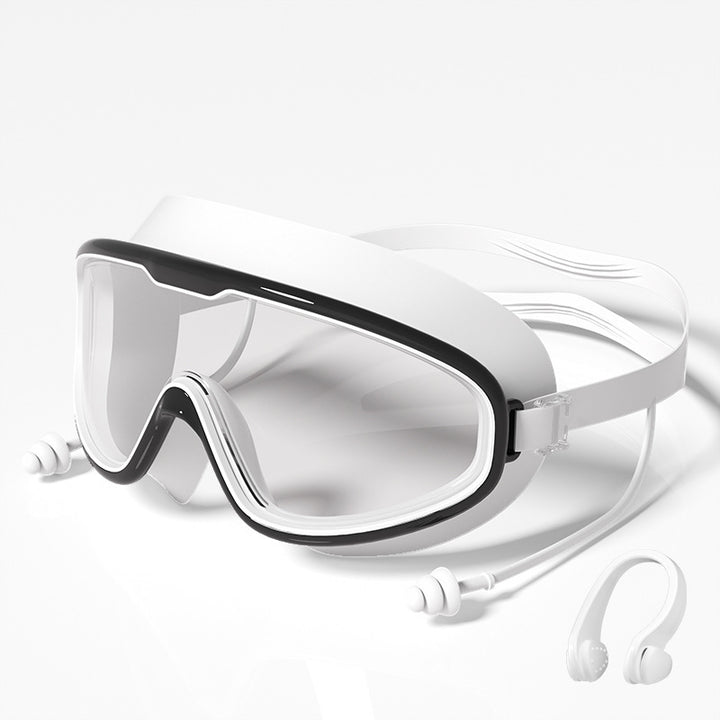 Swim Goggles with Integrated Headphones Bowlift