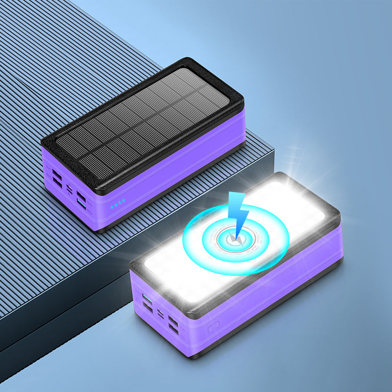 Solar Powerbank with LED Lamp Bowlift