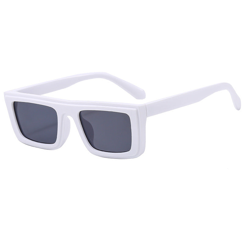 Women's fashionable square sunglasses with wide frame and polarized lenses Bowlift