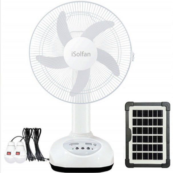 Unisex Solar-Powered Fan Bowlift