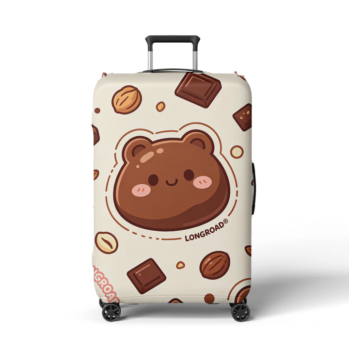 Women's suitcase cover with floral patterns Bowlift