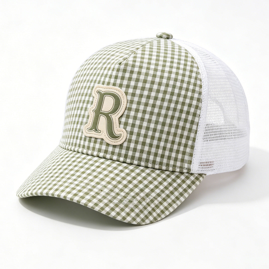 Women's Casual Checkered Beanie Bowlift