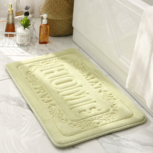 Decorative Textured Bath Mat